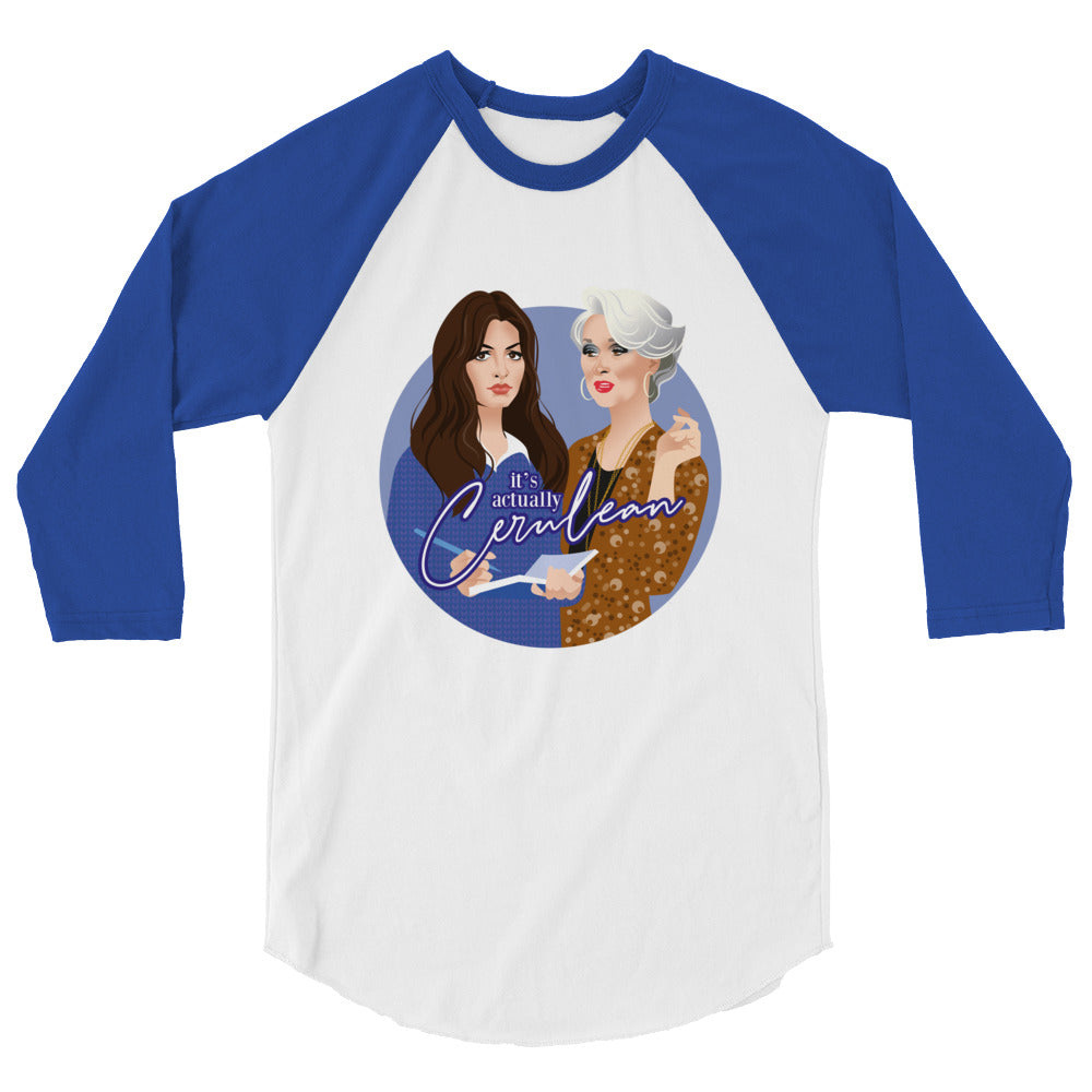 Cerulean (Raglan) - White/Royal