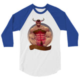 Taurus (Raglan) - White/Royal