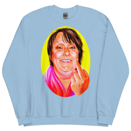Polite Society Approved (Sweater) - Light Blue