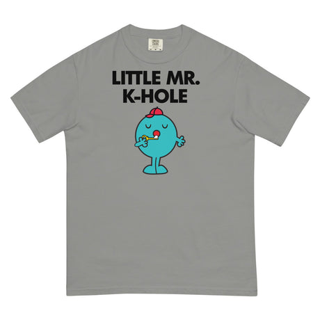Little Mr. K-Hole (Boxy Tee) - Grey