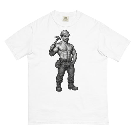 Hammer Time (Boxy Tee) - White