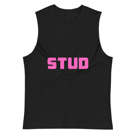 Stud (Muscle Shirt) - Black