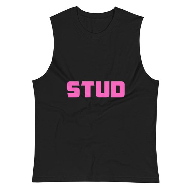 Stud (Muscle Shirt) - Black