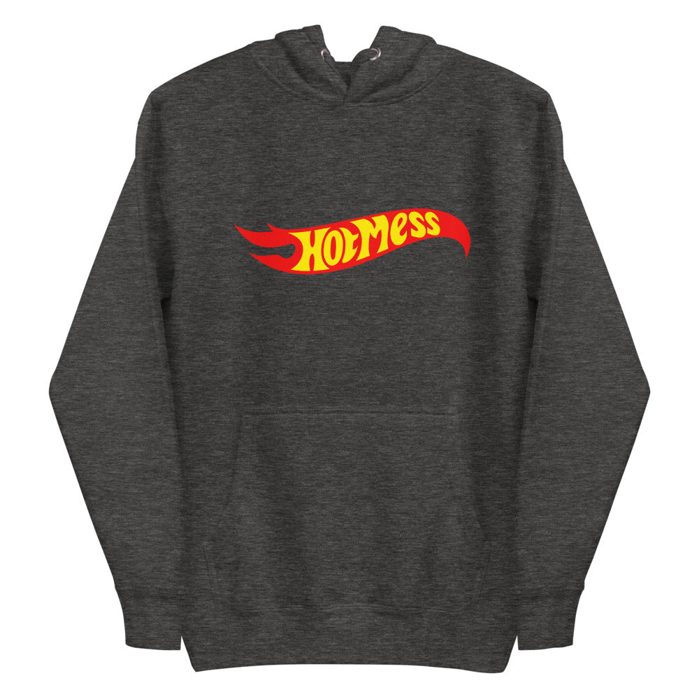 Hot Mess (Hoodie) - Charcoal Heather