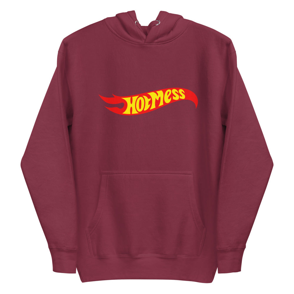Hot Mess (Hoodie) - Maroon