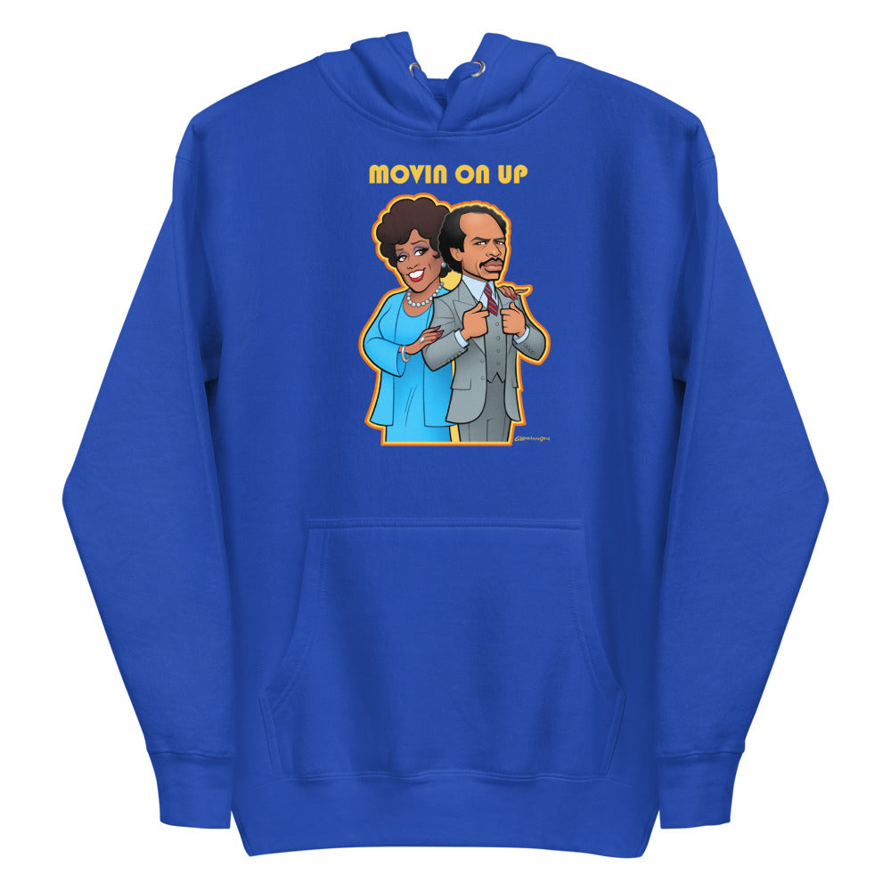 Movin on Up (Hoodie) - Team Royal