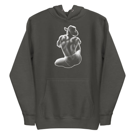 Bikini Cowboy (Hoodie) - Vintage Black
