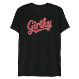 Girthy Text (Triblend) - Charcoal-Black Triblend