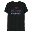 Alexa...find (Triblend) - Charcoal-Black Triblend