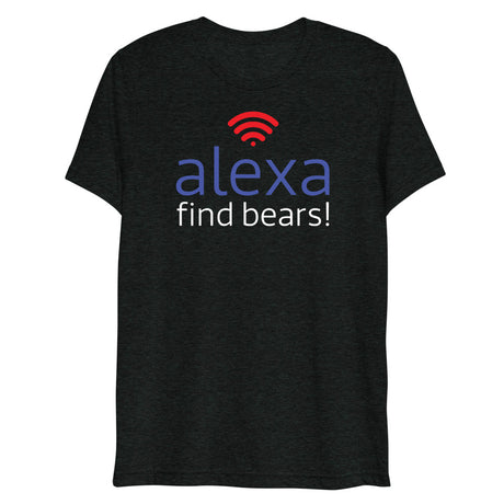 Alexa...find (Triblend) - Charcoal-Black Triblend