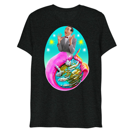 Sea Wee Merman (Triblend) - Charcoal-Black Triblend