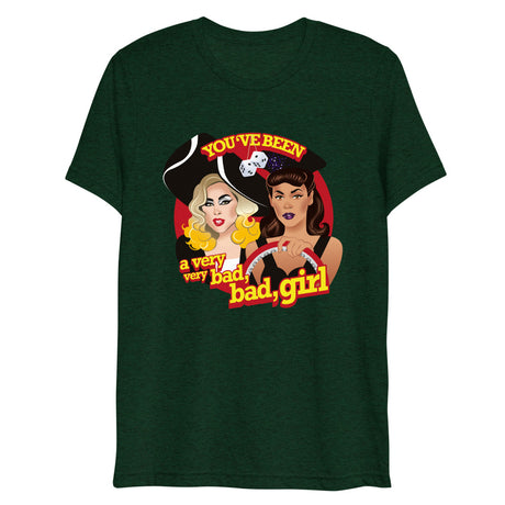 Bad Girl (Triblend) - Emerald Triblend