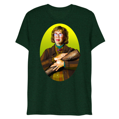 Log Lady (Triblend) - Emerald Triblend