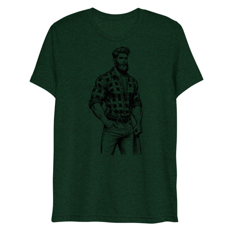 Lumbersexual (Triblend) - Emerald Triblend
