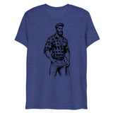 Lumbersexual (Triblend) - Navy Triblend