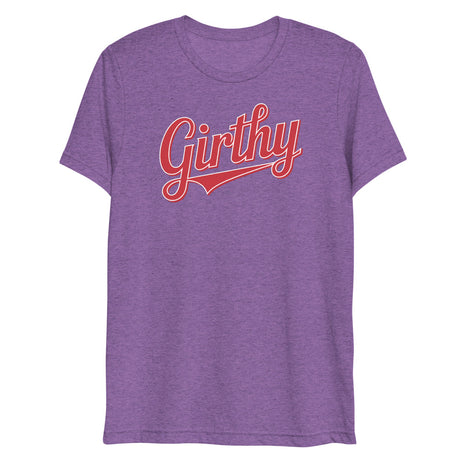 Girthy Text (Triblend) - Purple Triblend