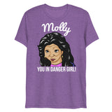 Molly You in Danger Girl (Triblend) - Purple Triblend