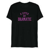 A Little Bit Dramatic (Triblend) - Solid Black Triblend