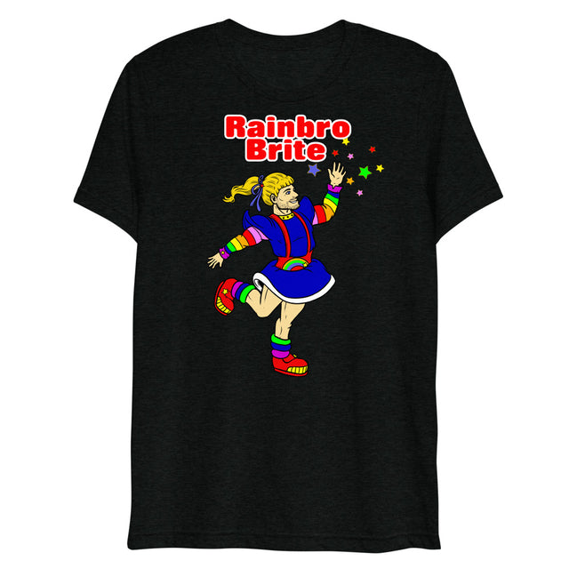 Rainbro-Brite (Triblend) - Solid Black Triblend