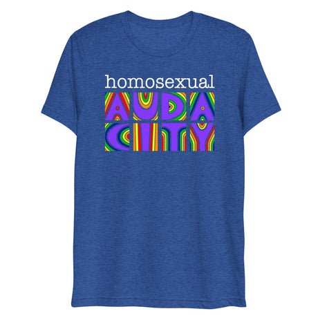 Homosexual Audacity (Triblend) - True Royal Triblend