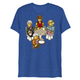 Golden Girls Blocks (Triblend) - True Royal Triblend