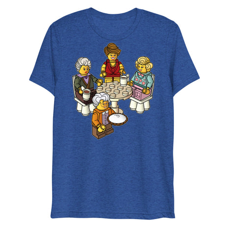 Golden Girls Blocks (Triblend) - True Royal Triblend