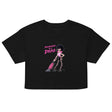 Housework is a Drag (Crop Top) - Black