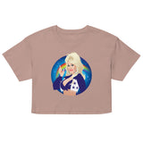 Here Comes the Rainbow (Crop Top) - Hazy Pink