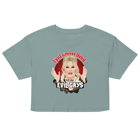 Evil Gays (Crop Top) - Mineral