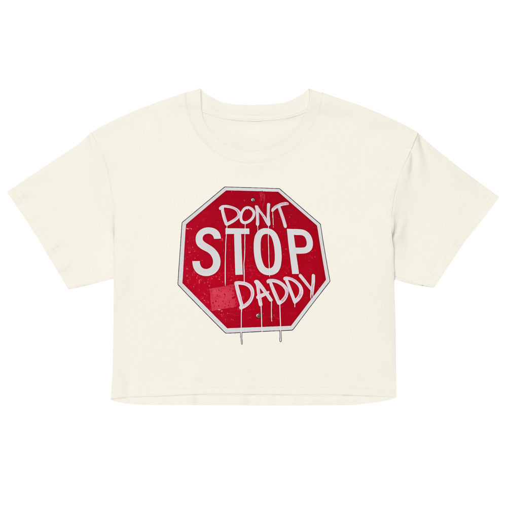 Don't Stop (Crop Top) - Natural
