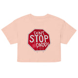 Don't Stop (Crop Top) - Pale Pink