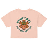 Emotional Support Bottom (Crop Top) - Pale Pink