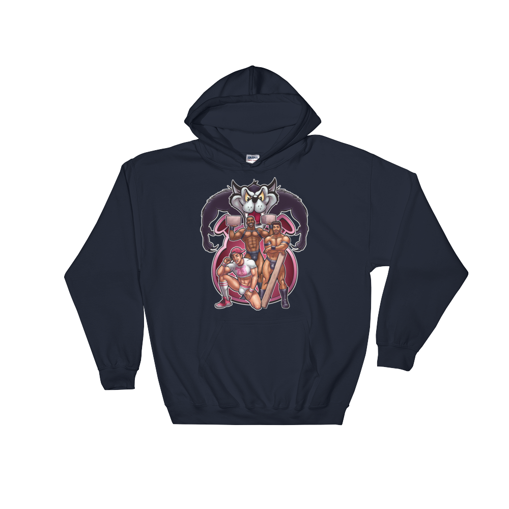 3 Little Pigs (Hoodie)-Hoodie-Swish Embassy