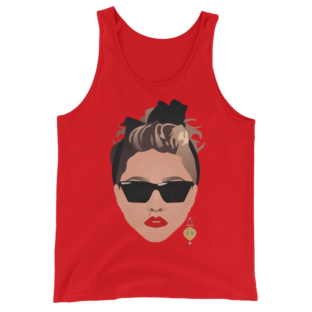 80s Glamour (Tank Top)-Tank Top-Swish Embassy