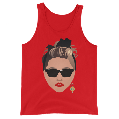 80s Glamour (Tank Top)-Tank Top-Swish Embassy