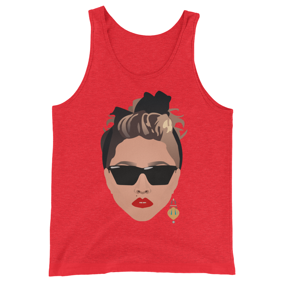 80s Glamour (Tank Top)-Tank Top-Swish Embassy