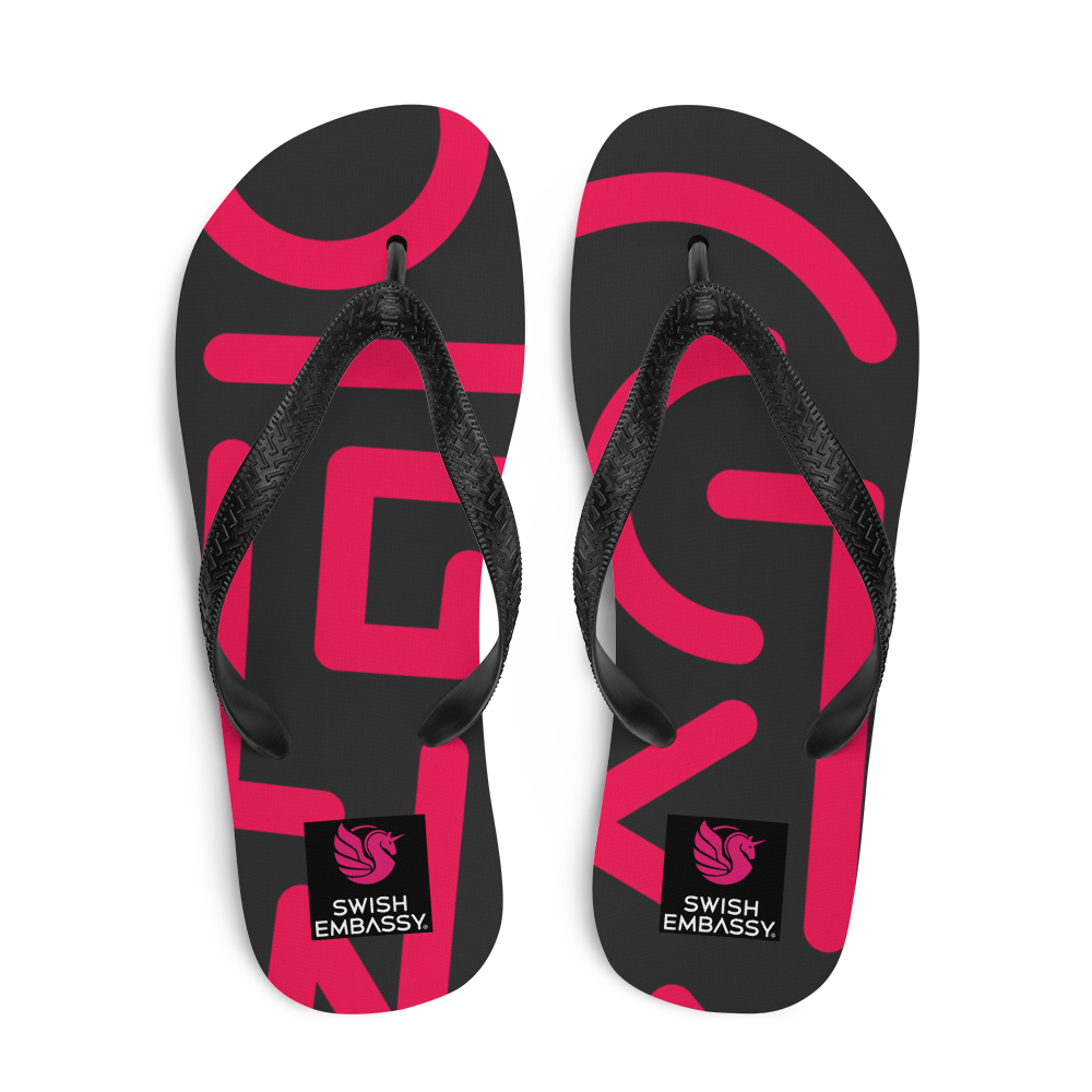 80s Retro (Flip Flops)-Flip Flops-Swish Embassy