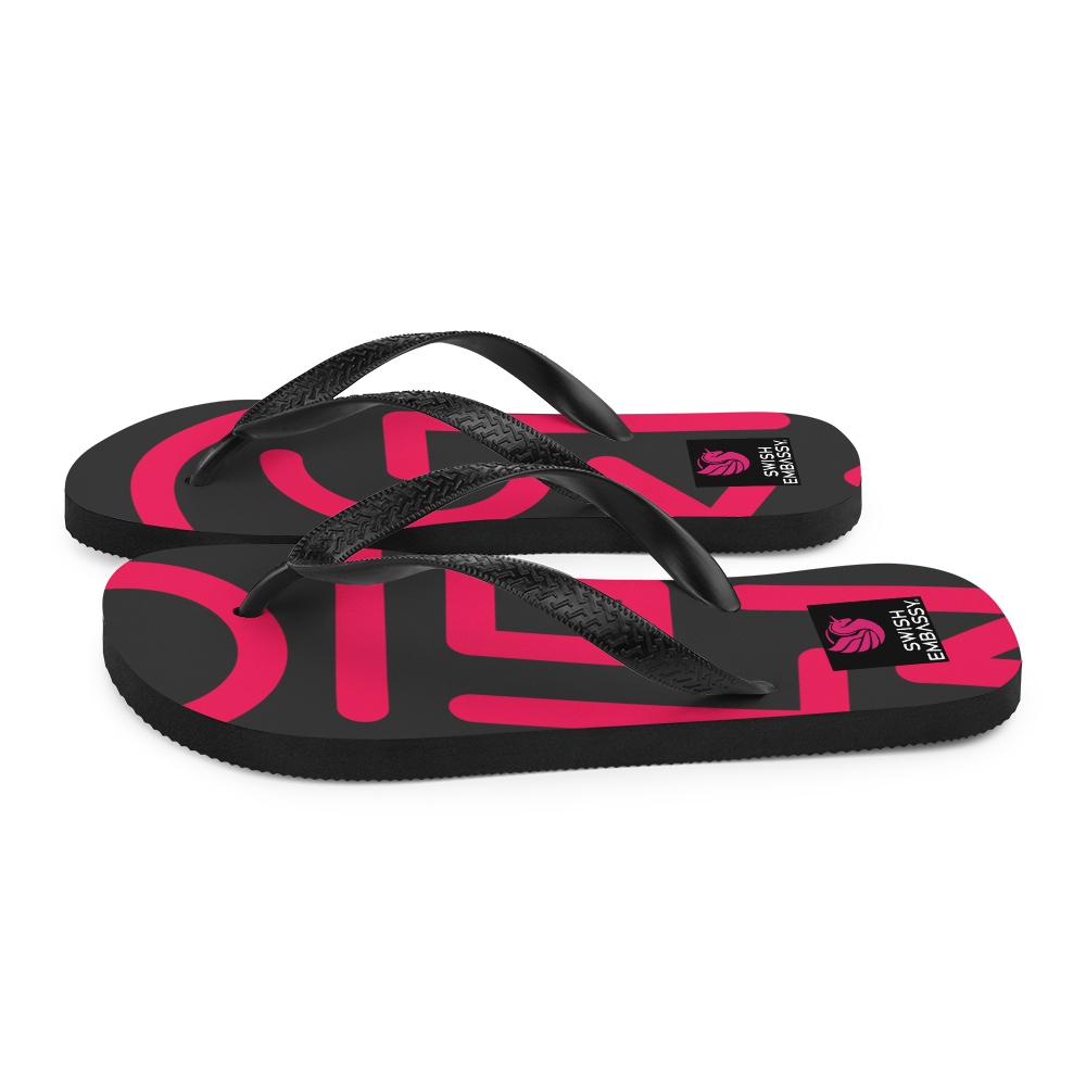 80s Retro (Flip Flops)-Flip Flops-Swish Embassy