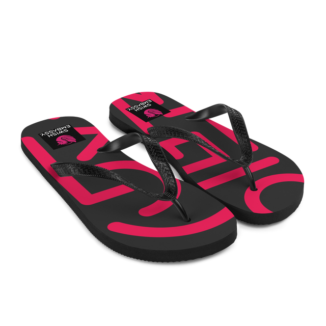 80s Retro (Flip Flops)-Flip Flops-Swish Embassy