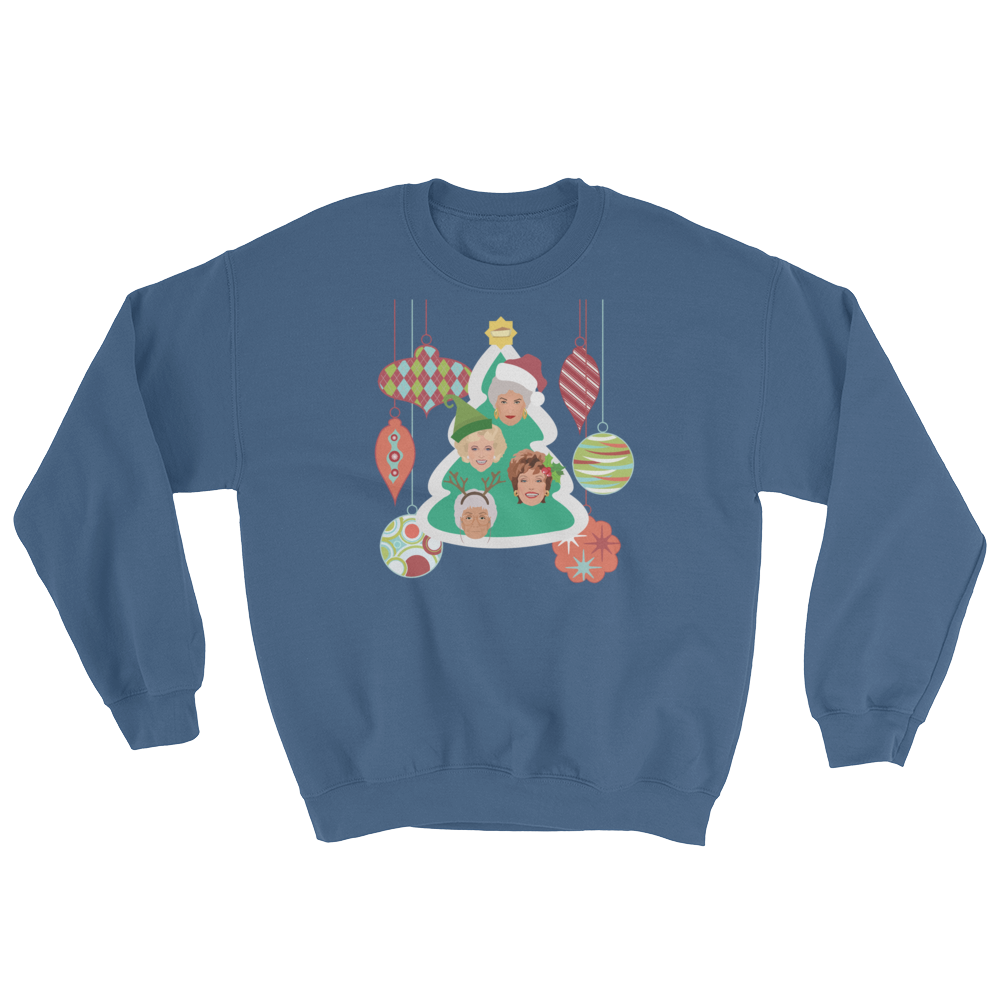 A Golden Christmas (Long Sleeve)-Long Sleeve-Swish Embassy