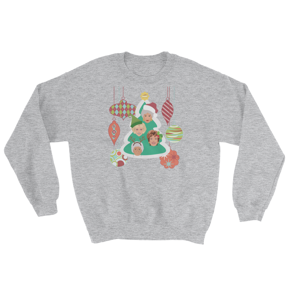 A Golden Christmas (Long Sleeve)-Long Sleeve-Swish Embassy