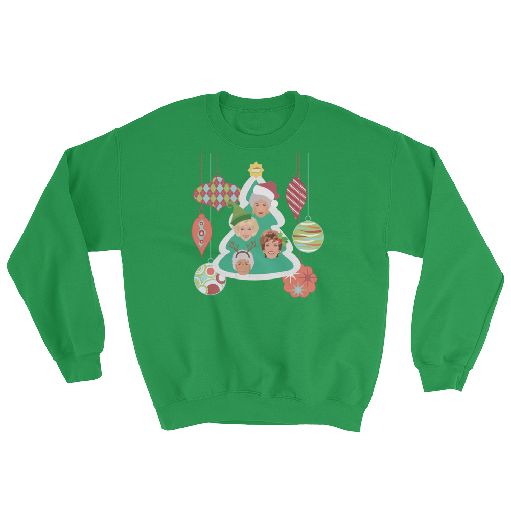 A Golden Christmas (Long Sleeve)-Long Sleeve-Swish Embassy