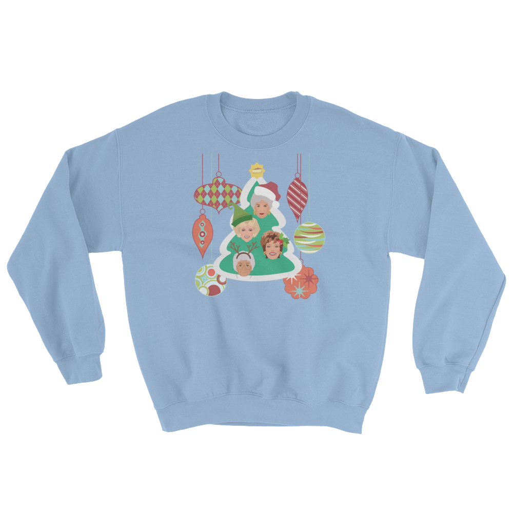 A Golden Christmas (Long Sleeve)-Long Sleeve-Swish Embassy