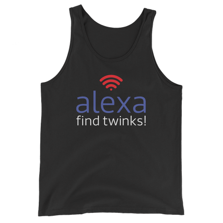 Alexa...find (customize) (Tank Top)-Tank Top-Swish Embassy