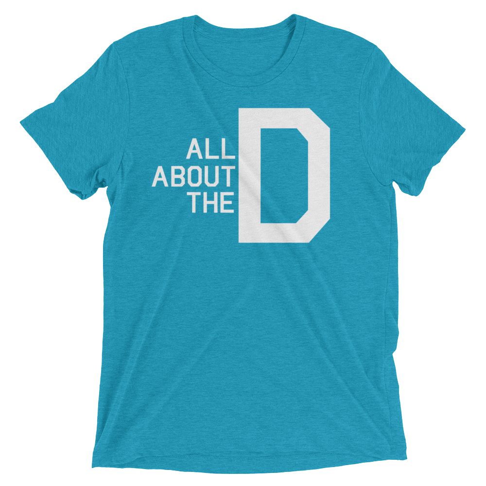 All About the D (Retail Triblend)-Triblend T-Shirt-Swish Embassy