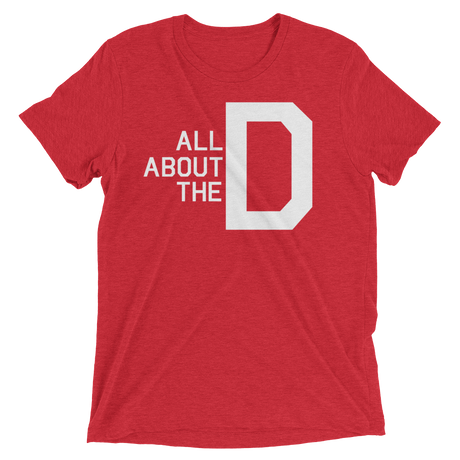 All About the D (Retail Triblend)-Triblend T-Shirt-Swish Embassy