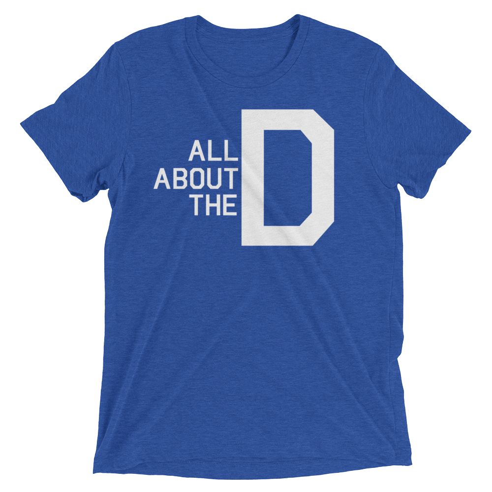 All About the D (Retail Triblend)-Triblend T-Shirt-Swish Embassy