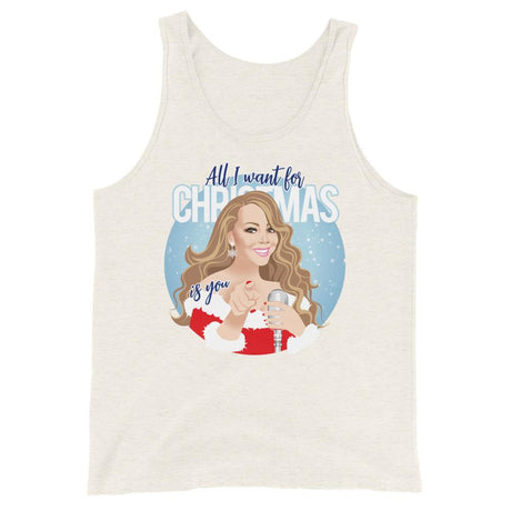 All I Want (Tank Top)-Christmas Tanks-Swish Embassy