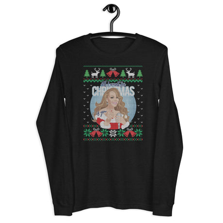 All I Want for XMas (Ugly Christmas)-T-Shirts-Swish Embassy