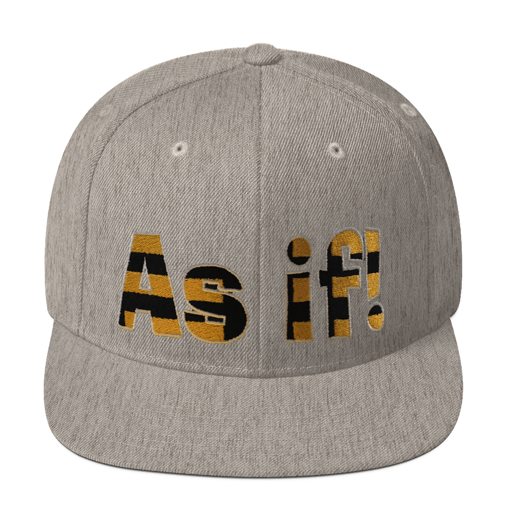 As If! (Baseball Cap)-Headwear-Swish Embassy